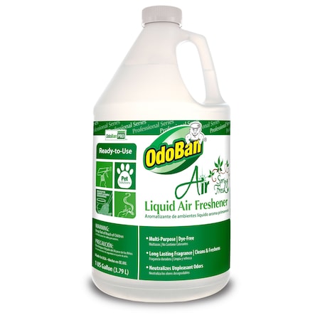 Odoban OdoBan Spring Fresh Liquid Air Freshener Gallon 977462-G4